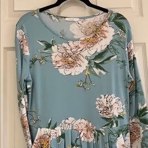 REBORN J FLORAL DRESS